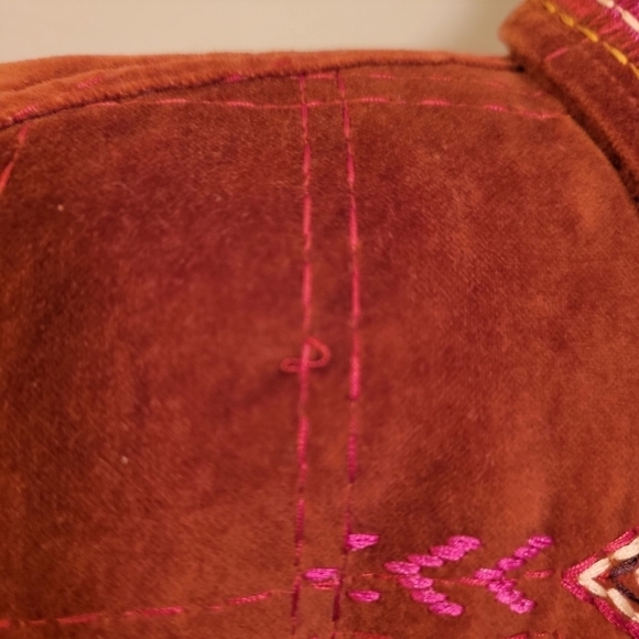 Coldwater Creek Embroidered Boho Zip Up Jacket Size XL - Picture 7 of 8